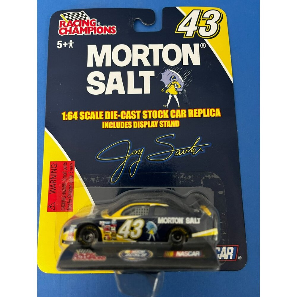 Rare Sealed 2001 NASCAR #43 JAY SAUTER Morton Salt 1/64 Diecast Nip x